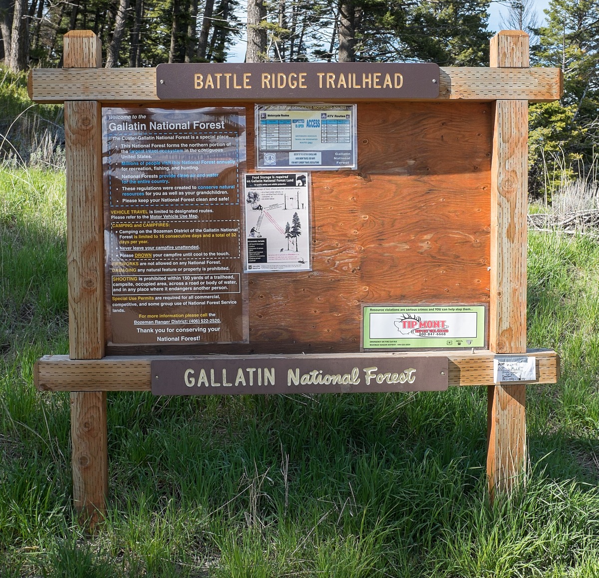 Battle Ridge Trailhead Natural Atlas