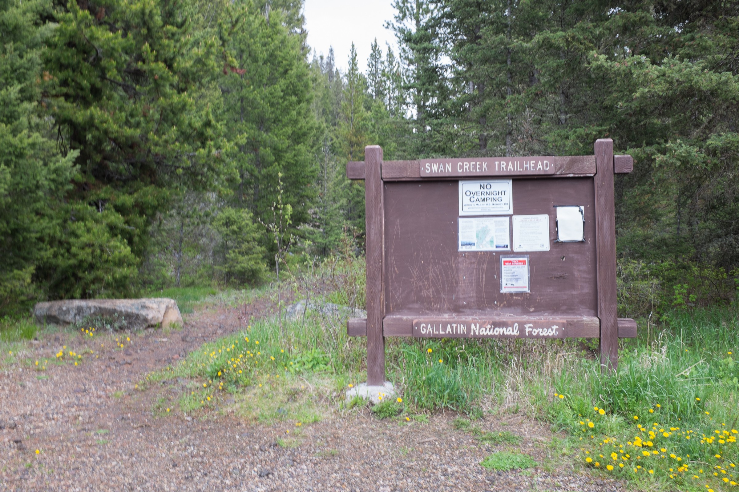 Swan Creek Trailhead Natural Atlas