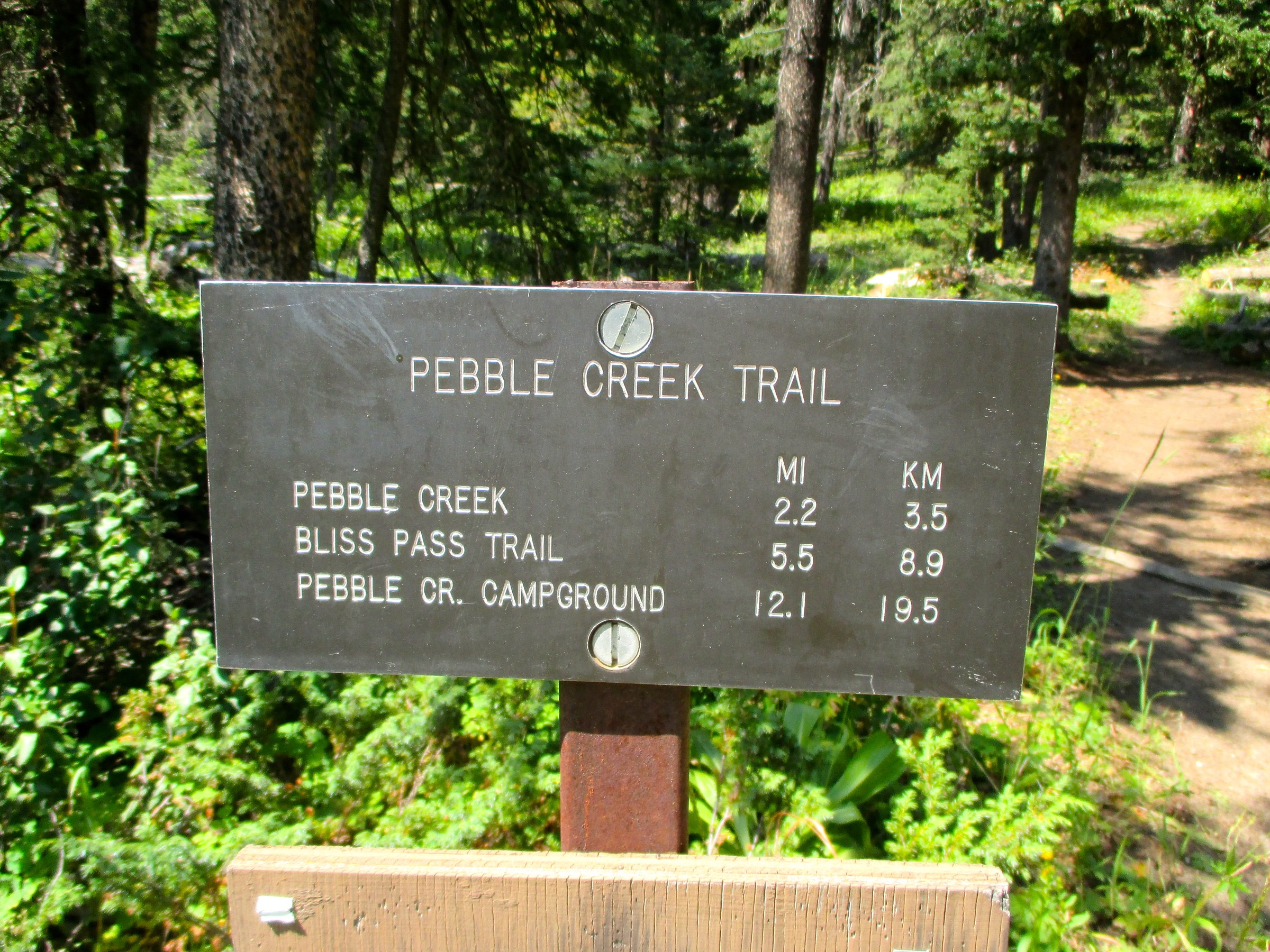 Warm Creek Trailhead Natural Atlas