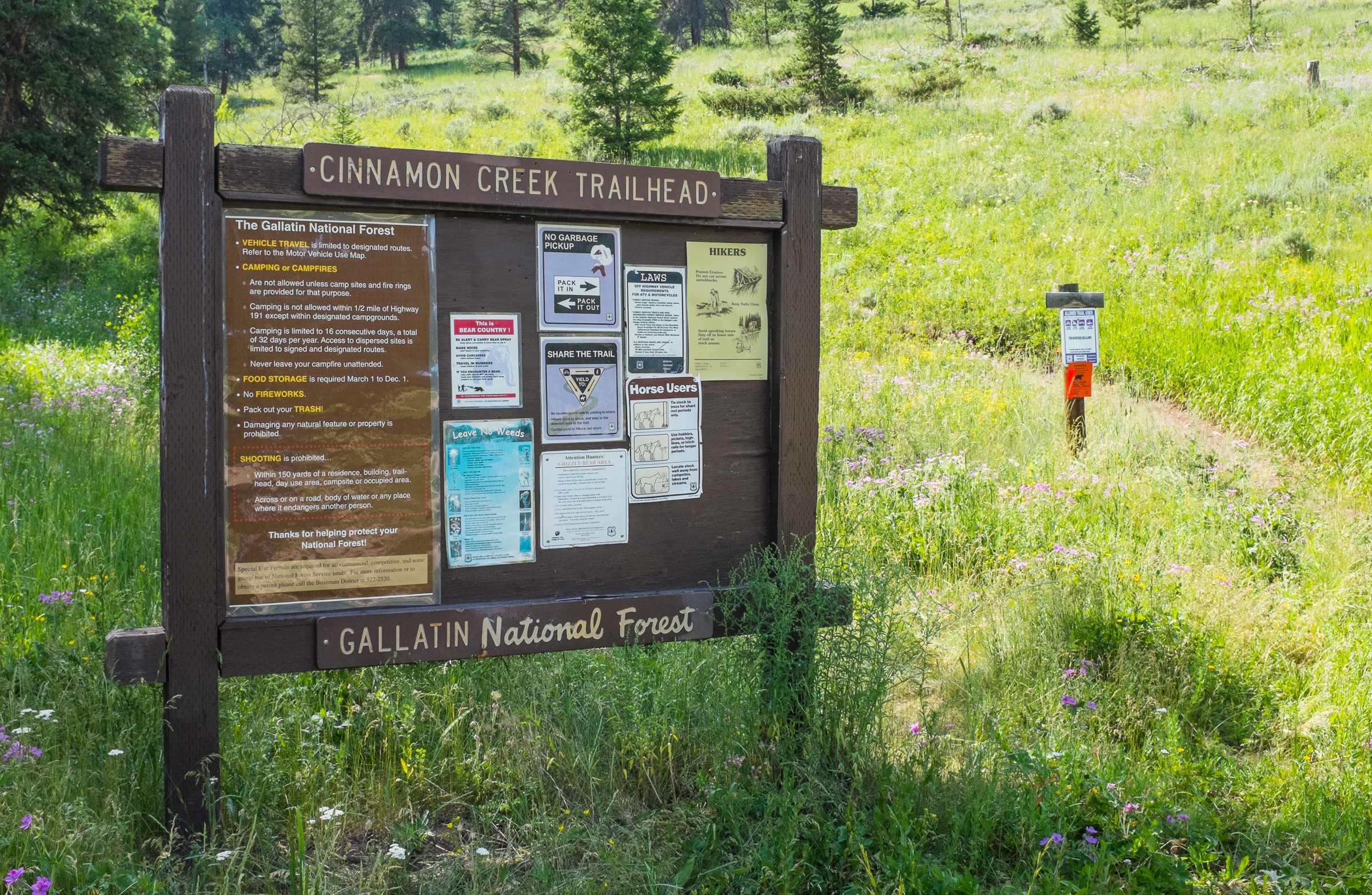 Cinnamon Creek Trailhead Natural Atlas