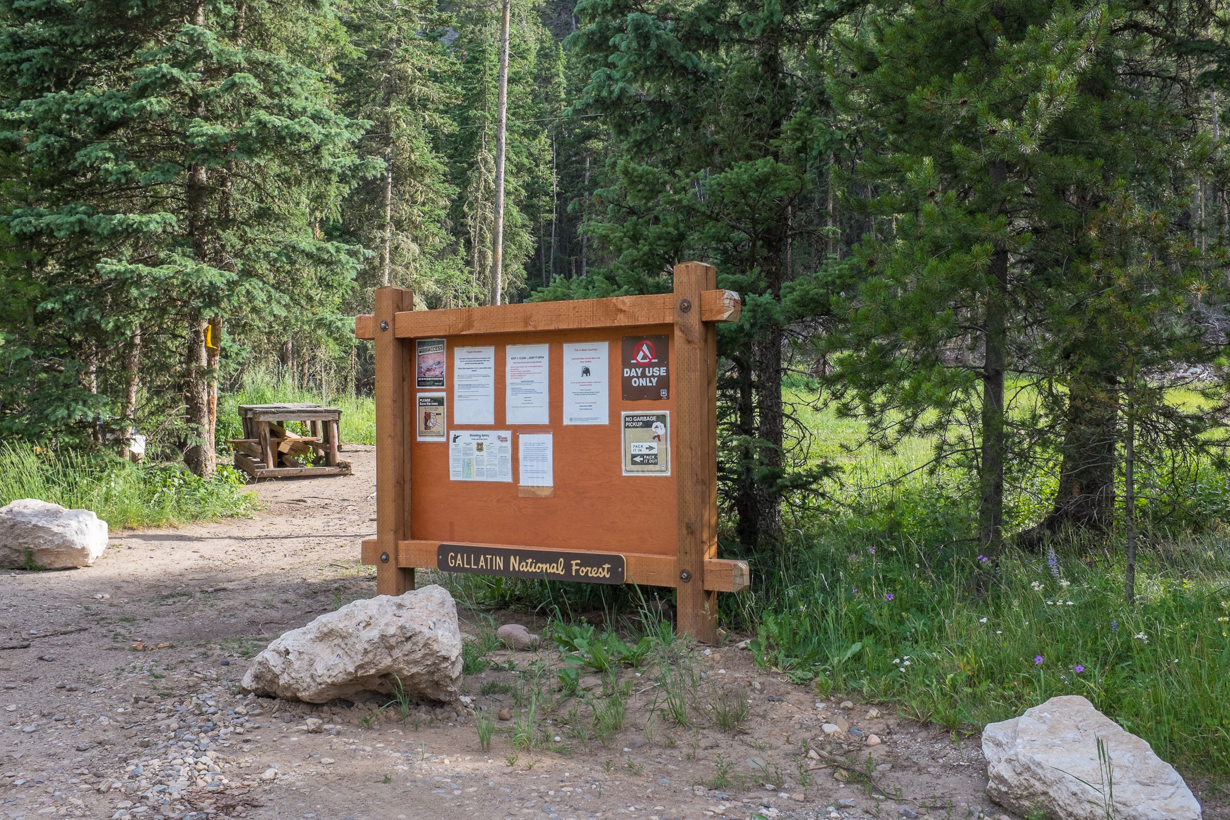 Gallatin Shooting Area Natural Atlas