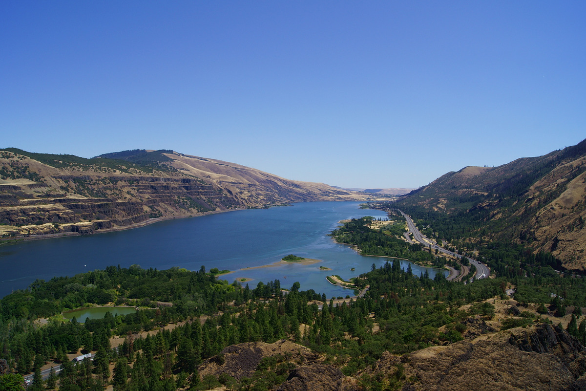 Rowena Crest Overlook Natural Atlas