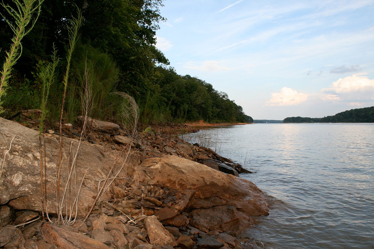 Tugaloo River Map Natural Atlas