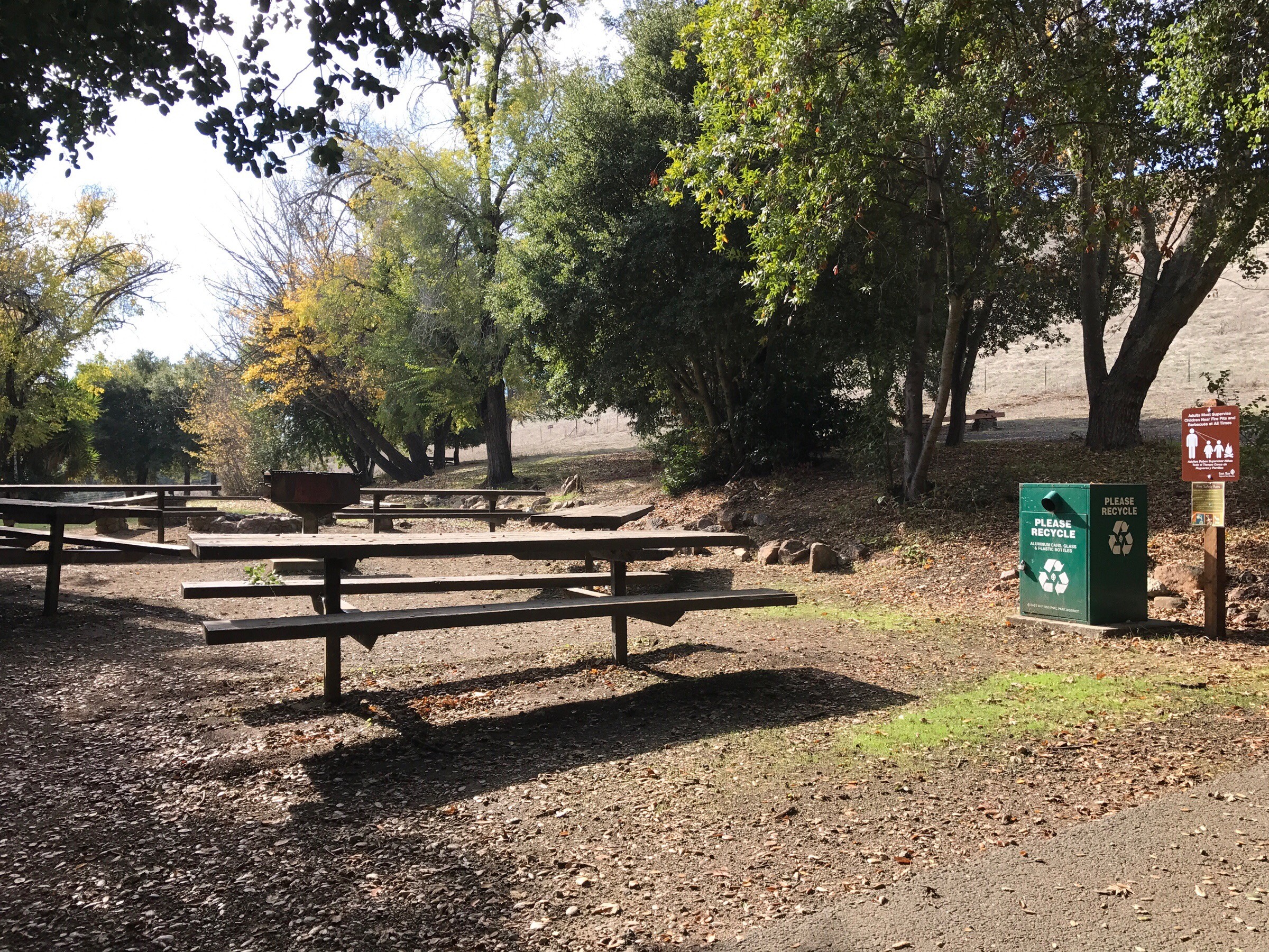 Arroyo Flats: A group camping spot.