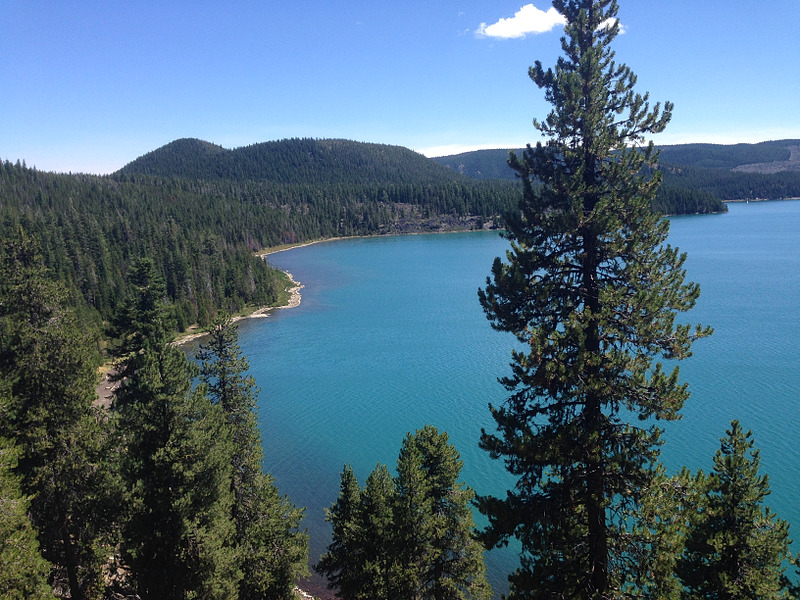 Paulina Lake Natural Atlas