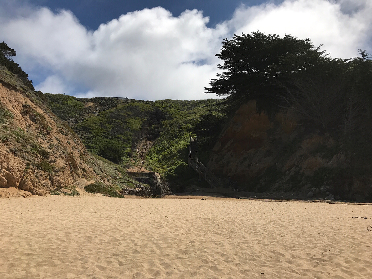 Gray Whale Cove Beach Access Natural Atlas