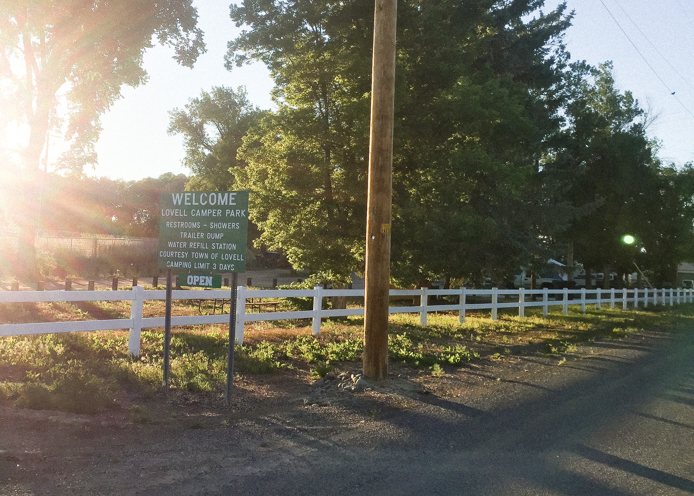 Lovell Camper Park Natural Atlas