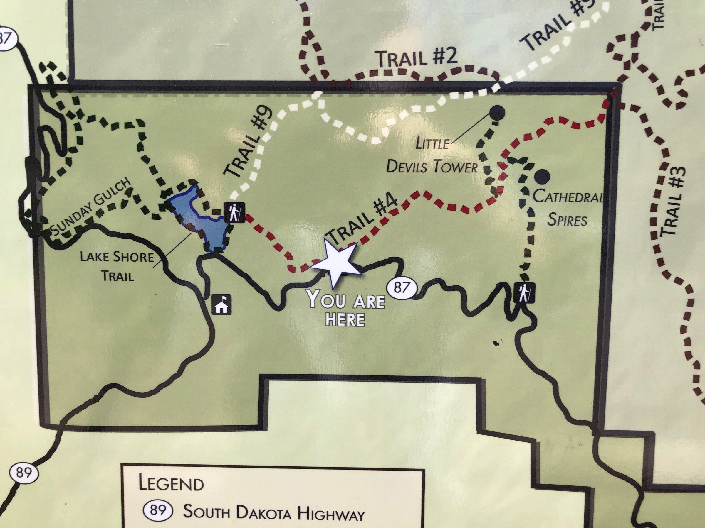 Harney Peak Trail Map Hiking Near Lusk, Wy – Natural Atlas