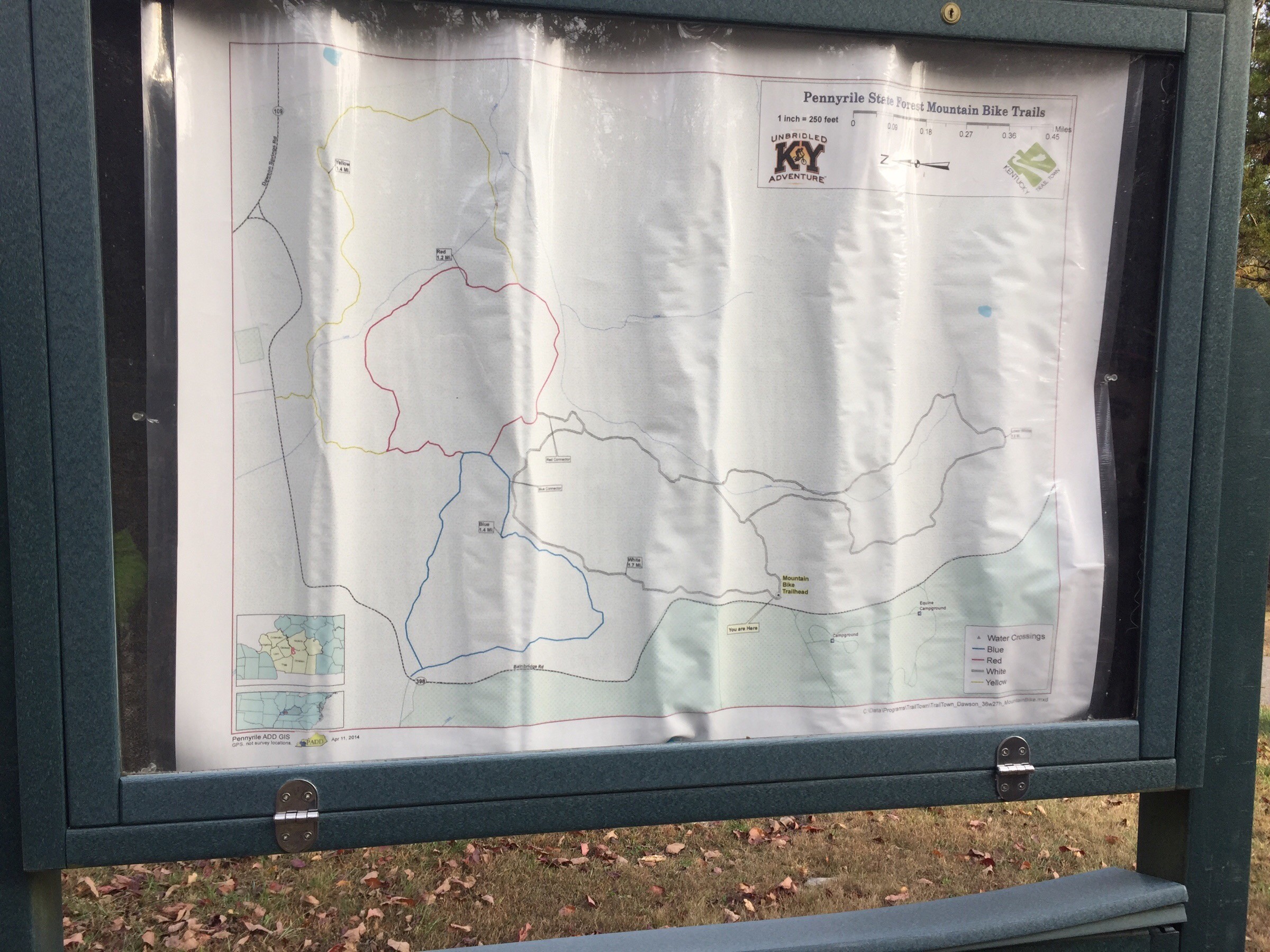 Original (pre-2021) trail map