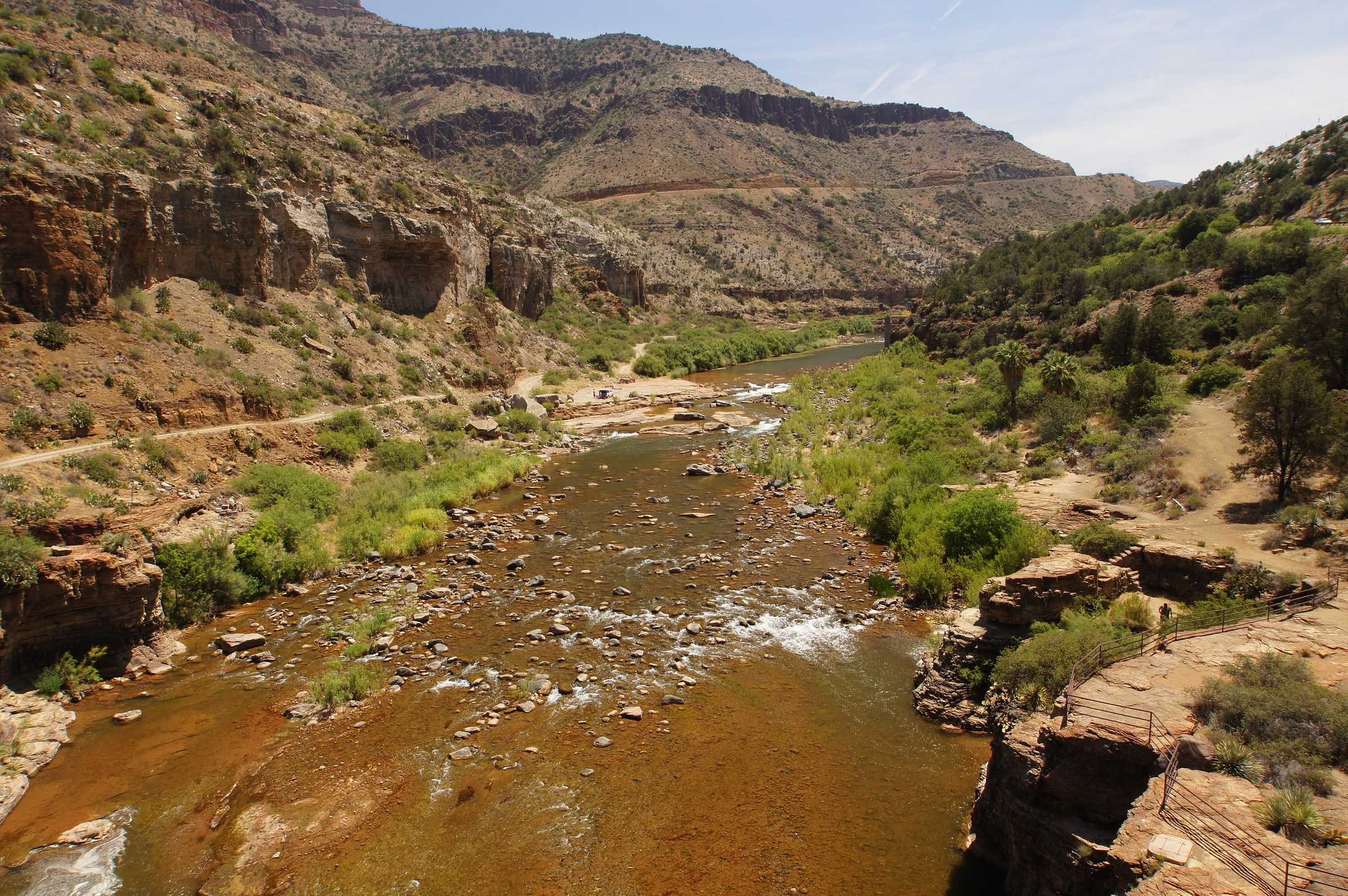 San Carlos Reservation Map, AZ Natural Atlas